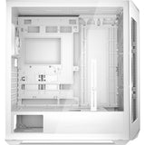 Boîtier tour midi Sharkoon ak5g rgb (blanc | 2x usb-a | 1x usb-c | rgb | verre trempé)