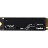 SSD Kingston KC3000 512 Go (Noir, Skc3000S 512G, PCIe 4.0 NVMe, M.2 2280)