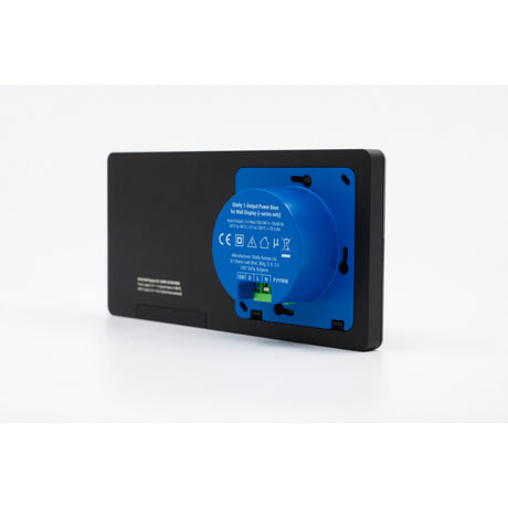 Shelly wall display x2i bedieningspaneel (zwart, touchscreen, wi-fi 6, bluetooth 5.4)