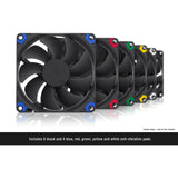 Noctua nf-a9x14 hs-pwm chromax.black ventilateur de boîtier (noir, 92 x 92 x 14 mm)
