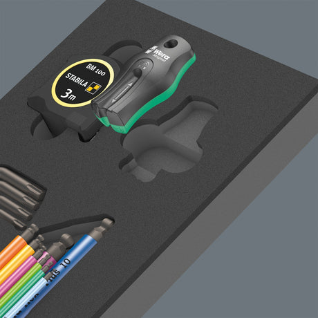 Wera 9740 insert en mousse avec clés à broches, jeu 1, 20 pièces - 05150140001
