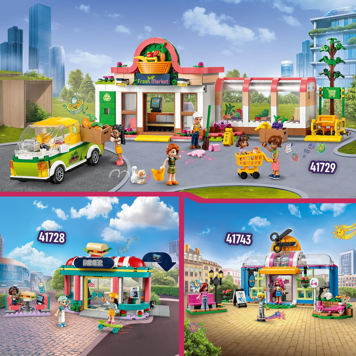 LEGO LEGO Friends 41728 Restaurant du cœur dans la ville