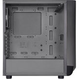 Boîtier Silverstone Seta A1 Midi Tower (titane noir | 2x USB-A | 1x USB-C | RGB | verre trempé)