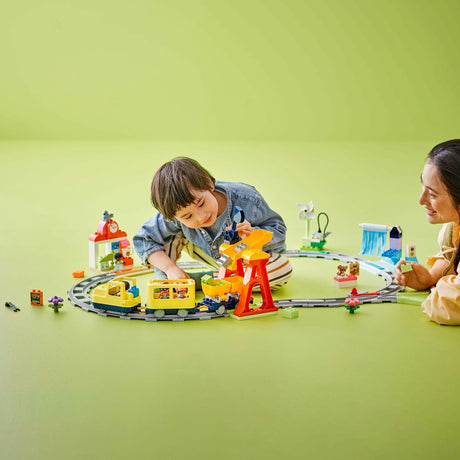 Lego Duplo Town 10428 grand train de quartier interactif