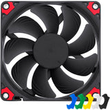 Noctua nf-a9x14 hs-pwm chromax.black ventilateur de boîtier (noir, 92 x 92 x 14 mm)