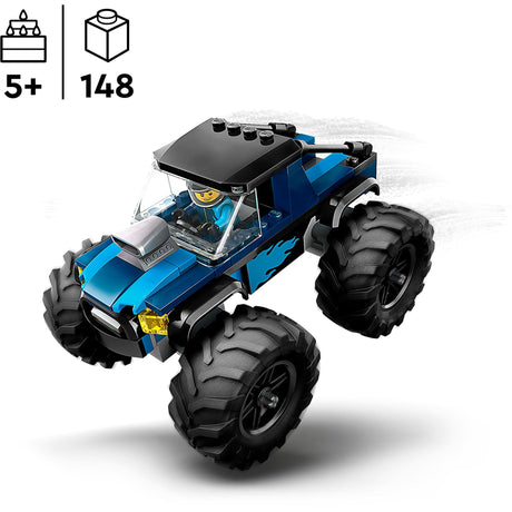 Le camion monstre Lego city bleu 60402