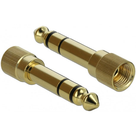 Delock câble stéréo fiche 3,5 mm 3 broches > fiche 3,5 mm 3 broches (noir, 0,5 mètre)