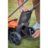 Tondeuse à gazon Black+decker bcmw3318l2-qw 2x 18v (orange noir, 2x batterie 18v 2,5ah et chargeur inclus)