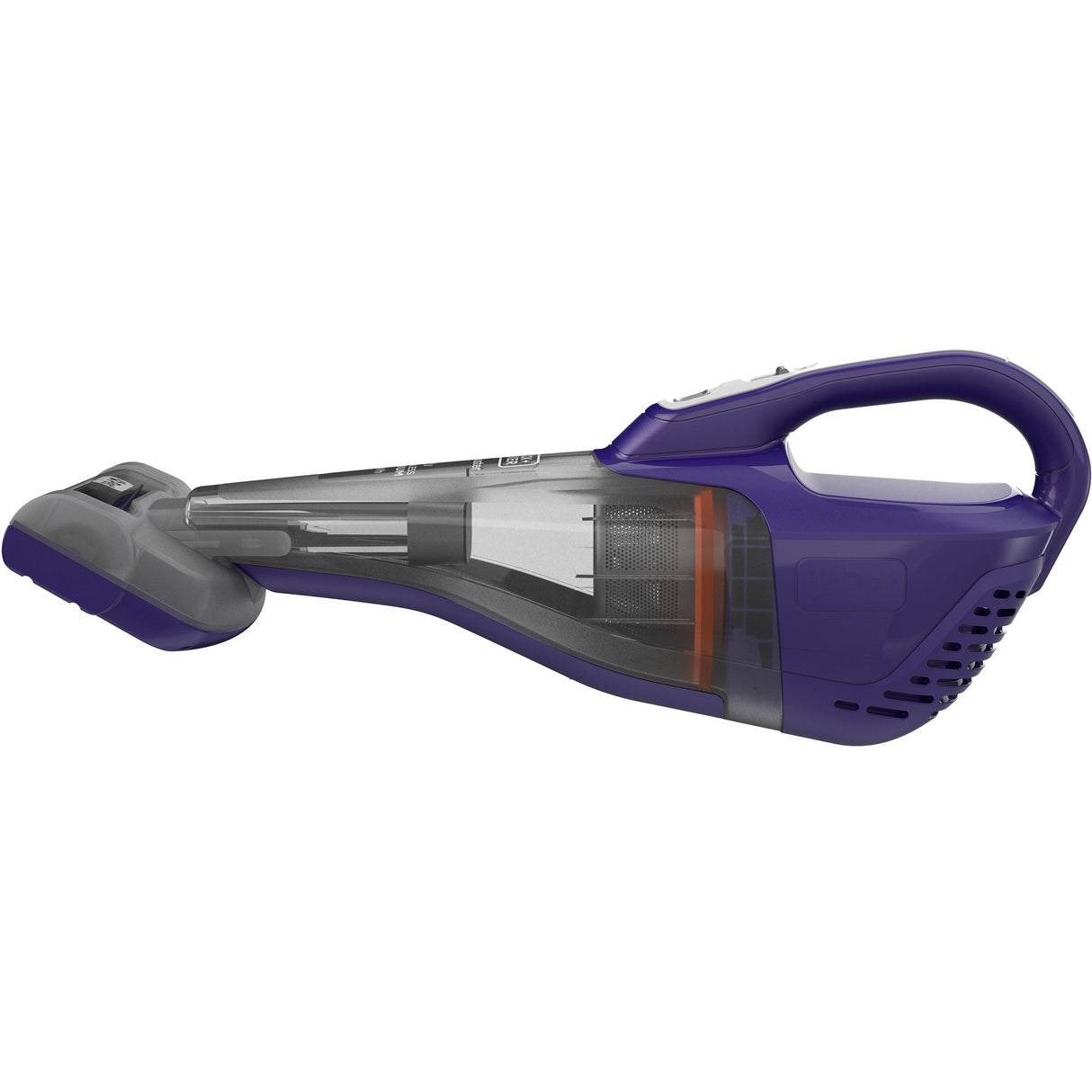 Aspirateur à main pour animaux de compagnie Black+decker dvb315jp 12v 1,5ah avec brosse pour animaux