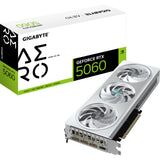 Carte graphique Gigabyte GeForce RTX 5060 Aero OC 8G (3x Display Port, 1x HDMI, DLSS 4)