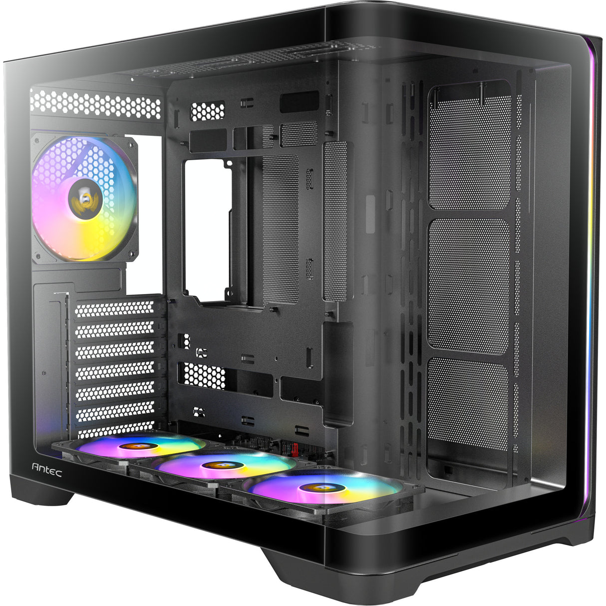Boîtier tour midi Antec C5 Curve ARGB (noir | 2x USB-A | 1x USB-C | verre trempé)