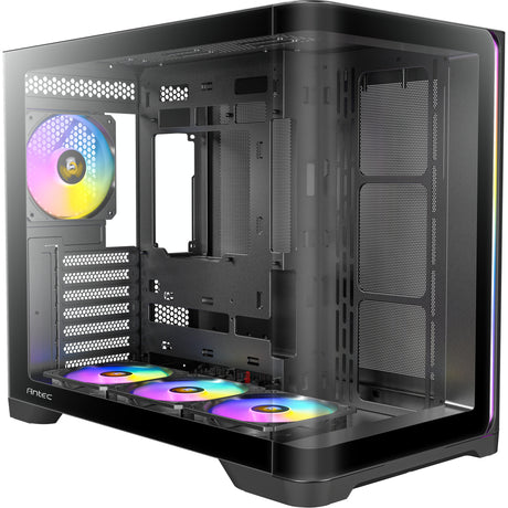 Boîtier tour midi Antec C5 Curve ARGB (noir | 2x USB-A | 1x USB-C | verre trempé)