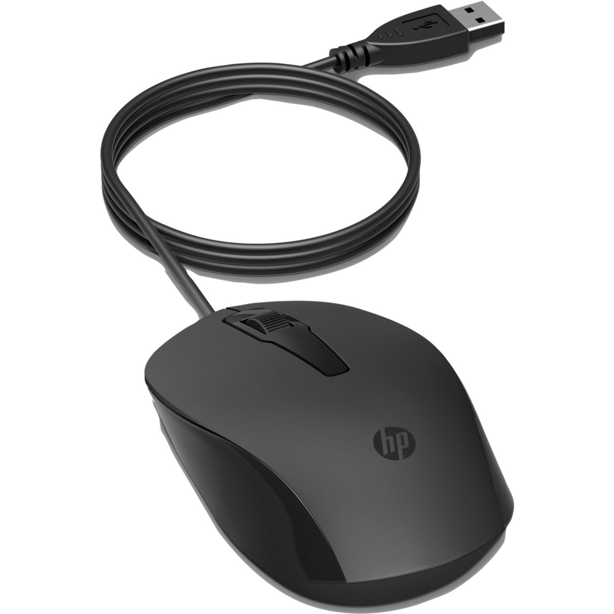 Souris Hp 150 avec câble (noir, 1600 dpi)