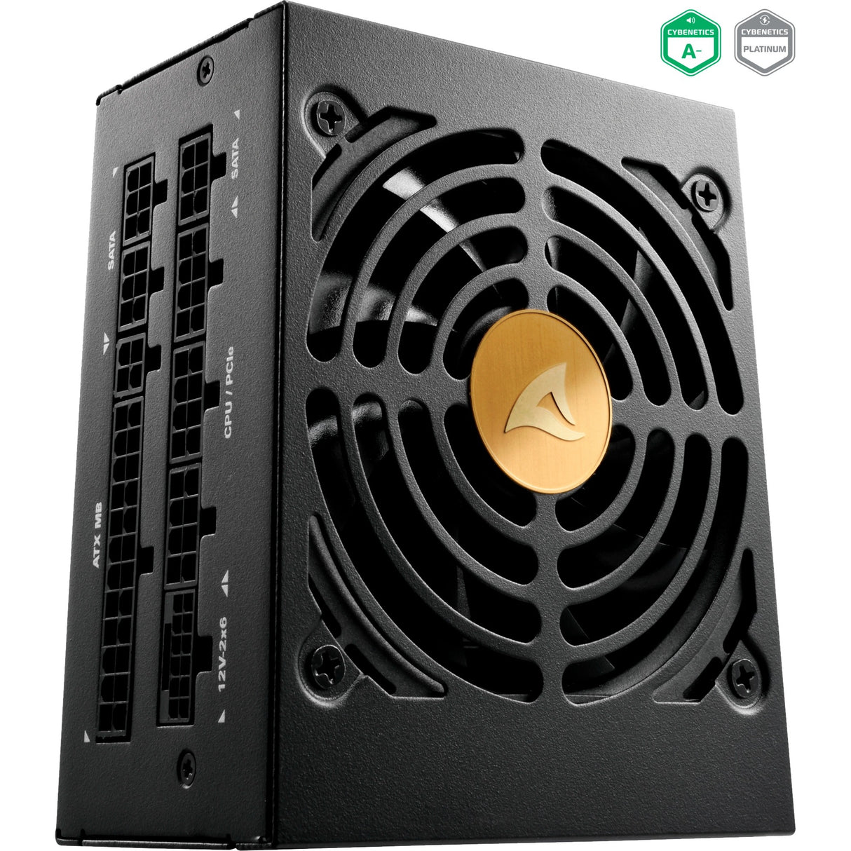 Sharkoon rebel p20 sfx alimentation modulaire 750 watts (noir, 1x 12v-2x6, 2x pcie)