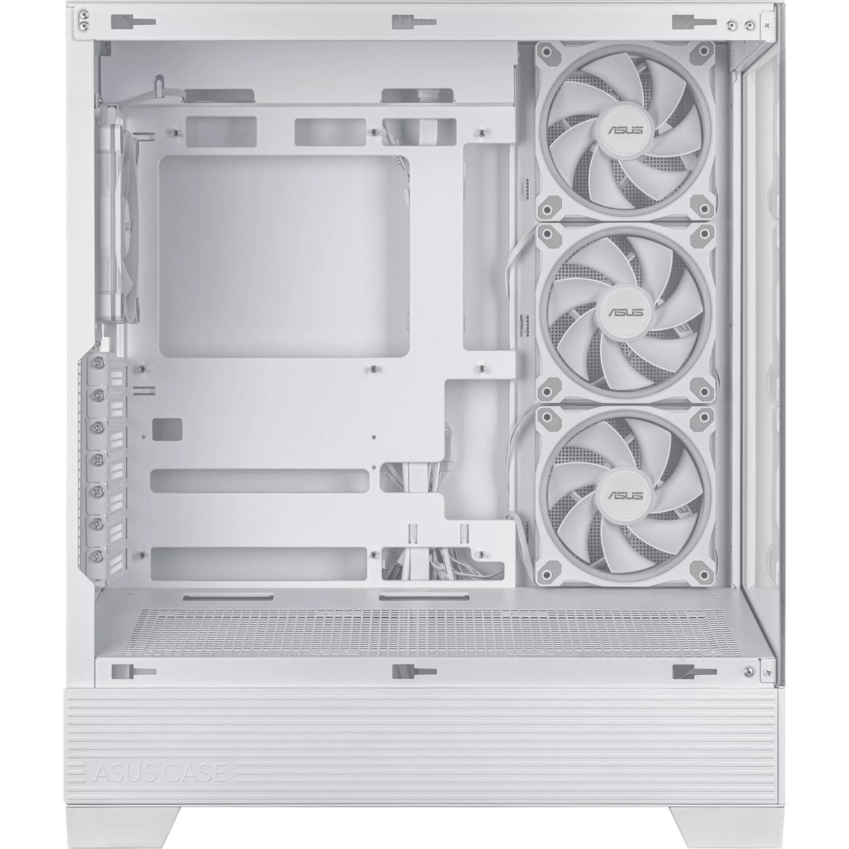 Boîtier tour midi Asus a31 plus (blanc | 2x USB-A | 2x USB-C | verre trempé)