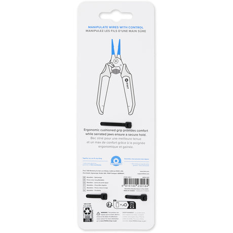 Ifixit mandible needle nose pliers grijptang (zwart blauw)