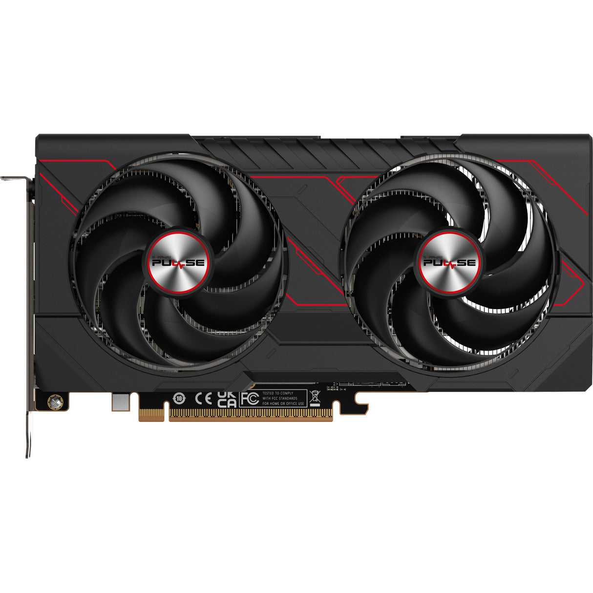 Carte graphique Sapphire Radeon RX 9060 XT Pulse 16 Go OC (noir rouge, 1x port d'affichage, 2x HDMI)
