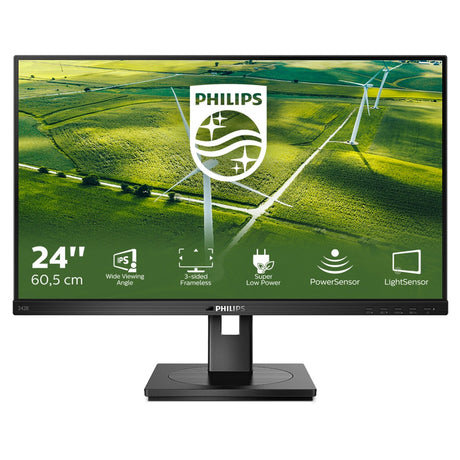 Moniteur Philips 242b1g 23,8 (noir, HDMI, port d'affichage, DVI-D, VGA, USB-A, USB-B)