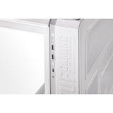 Boîtier tour midi Asus tuf gaming gt502 (blanc | 2x usb-a | 1x usb-c | verre trempé)
