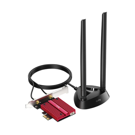 Adaptateur PCI-E Bluetooth 5.3 Cudy AX5400 Wi-Fi 6E