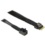 Câble Inter-tech sff-8654 4i - sff 8643 (noir)