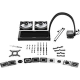 Soyez silencieux! refroidissement par eau pure loop 3 lx 240 (noir, pwm)