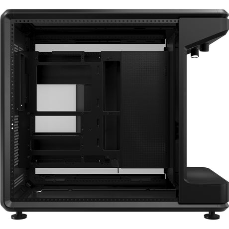 Boîtier tour midi LCD Cooler master masterframe 360 stage (noir | 2x USB-A | 1x USB-C | verre trempé)