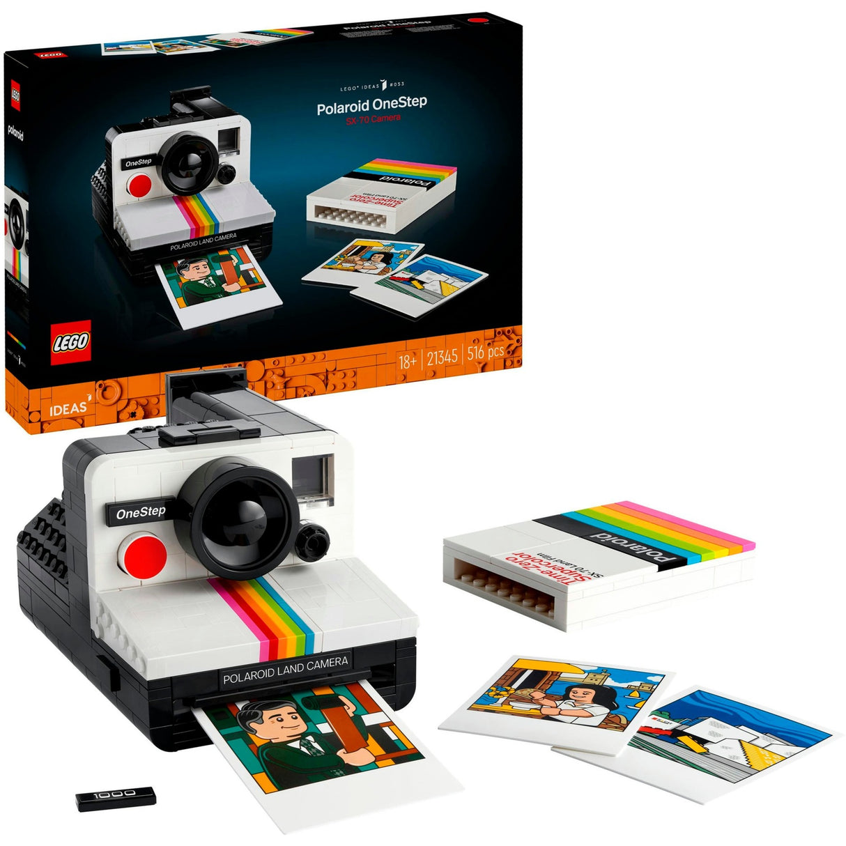 Idées LEGO LEGO 21345 ONESTEP SX-70 CAME