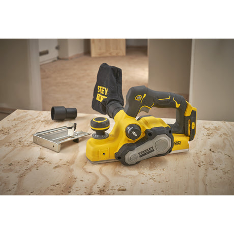 Raboteuse électrique sans balais Stanley fatmax v20 18v (noir jaune, batterie et chargeur non inclus)