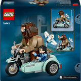 Lego Harry Potter™ Hagrid™ et la balade magique en moto de Harry - 76443