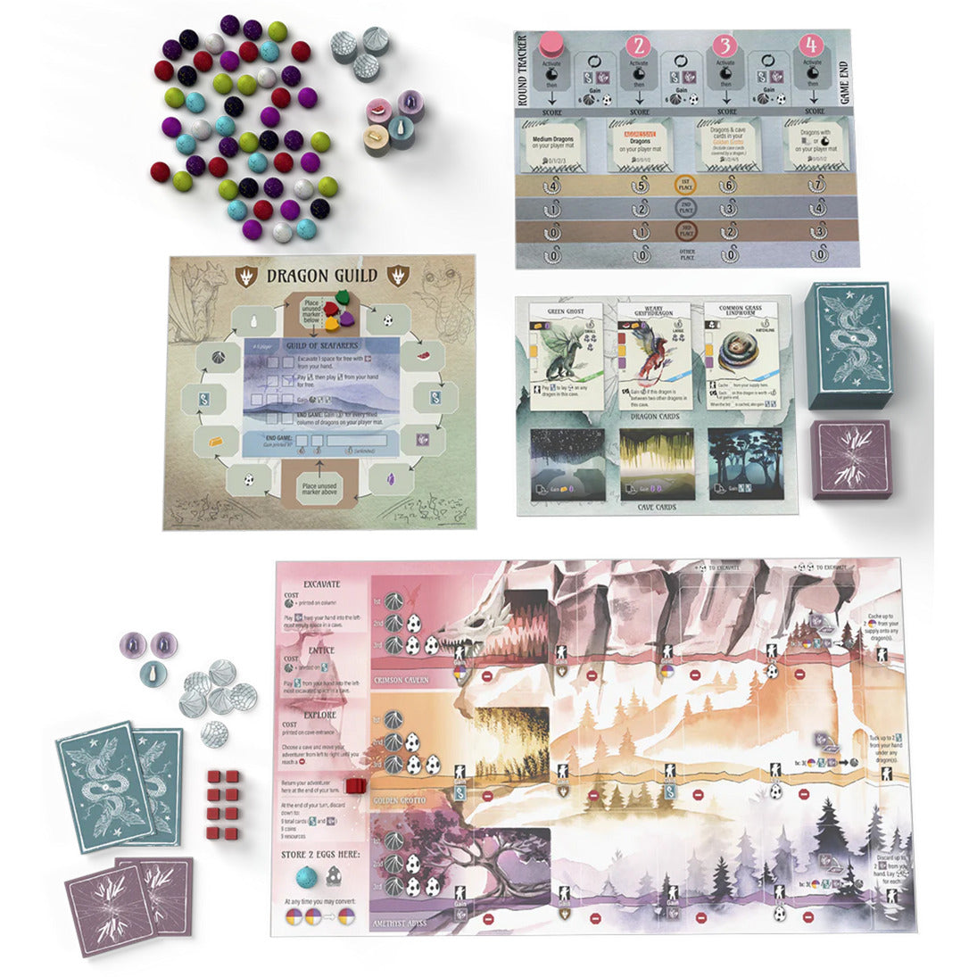 Asmodee wyrmspan - Jeu de société anglais