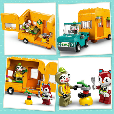 Lego animal traversant 77054 caravane et magasin de jardinage de Leifs