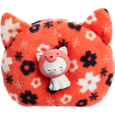 Mattel Cutie Reveal Chelsea Kitten comme un bâtiment rouge