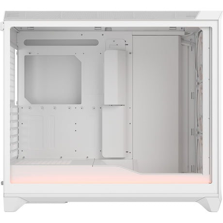 Fractal design meshify 3 xl ambiance pro rgb boîtier grande tour (blanc | 2x usb-a | 1x usb-c | rgb | verre trempé)