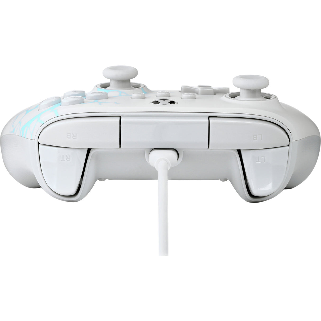 Manette Powera Advantage avec câble pour Xbox Series X|s - Polar Ice (blanc bleu, Xbox Series X|s, Xbox One, PC)