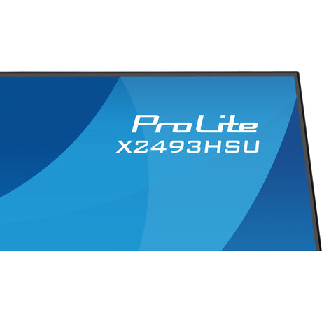 Iiyama prolite x2493hsu-b1 23.8 monitor (zwart (mat), 120 hz, hdmi, displayport, usb, audio)
