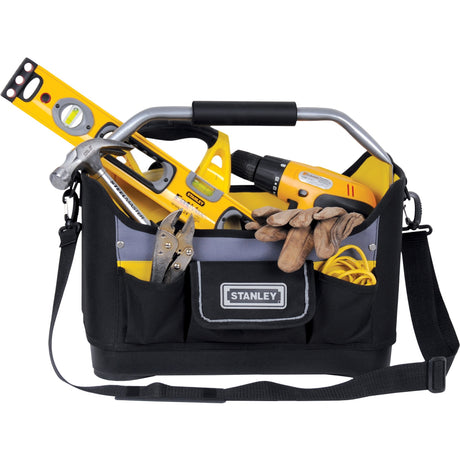 Stanley sac à outils ouvert 16 boîte à outils (noir jaune)