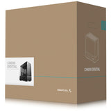 Boîtier tour midi numérique Deepcool ch690 (noir | 2x USB-A | 1x USB-C | verre trempé)