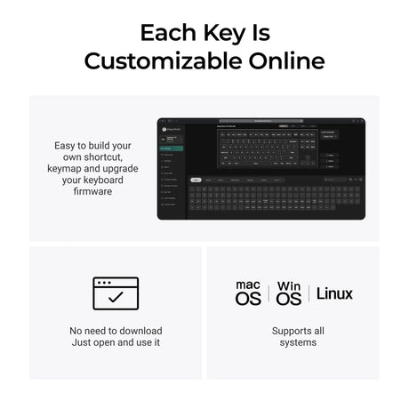 Clavier mécanique personnalisé sans fil Keychron v3 ultra 8k (noir, disposition américaine (qwerty), banane à pompon de soie, 80 % (tkl), RVB, échange à chaud, 2,4 GHz | Bluetooth 5.3 | USB-C)