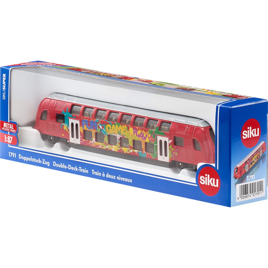SIKU SIKU Super Double -Decker Train