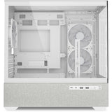 Boîtier mini tour Sharkoon mk7 argb (blanc | 2x USB-A | 1x USB-C | RVB | verre trempé)