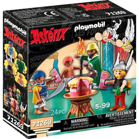 Playmobil Astérix - le gâteau empoisonné des jouets de construction Plurkis (71269)