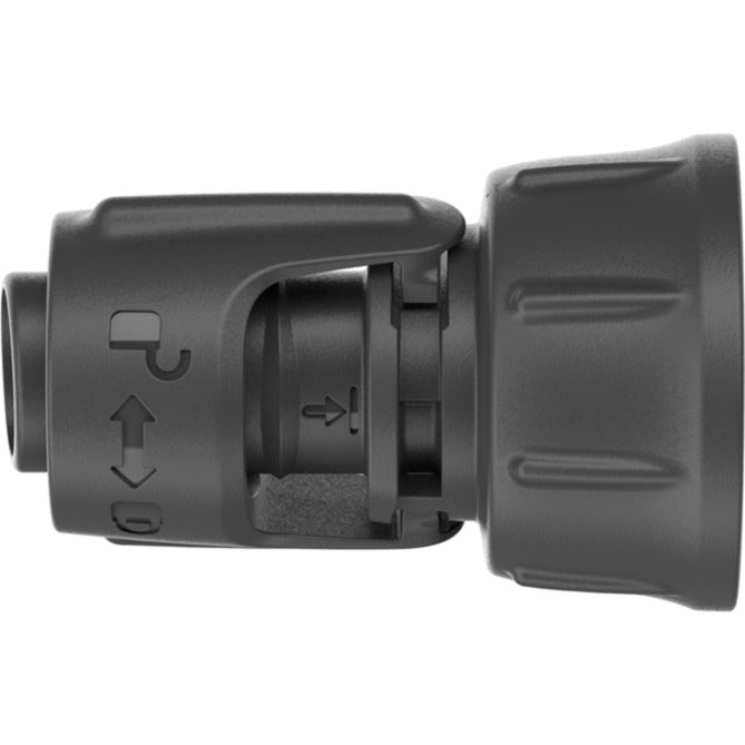 Pièce de raccordement de robinet pour système micro-goutte Gardena 13 mm (1 2 ) – Pièce de robinet filetée 3 4 (gris foncé)