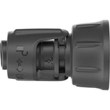 Pièce de raccordement de robinet pour système micro-goutte Gardena 13 mm (1 2 ) – Pièce de robinet filetée 3 4 (gris foncé)