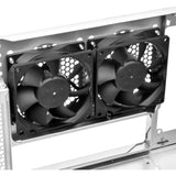 Boîtier rack Silverstone rm44 (noir | 4u | usb type-c | 2x ventilateur de boîtier 80 mm inclus)