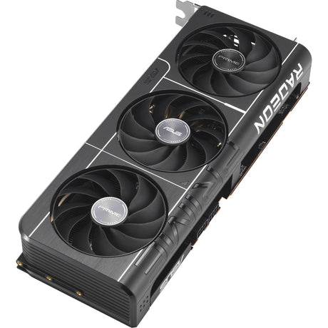 Carte graphique Asus Prime Radeon RX 9070 OC (gris, 3x display port, 1x HDMI, RDNA4)