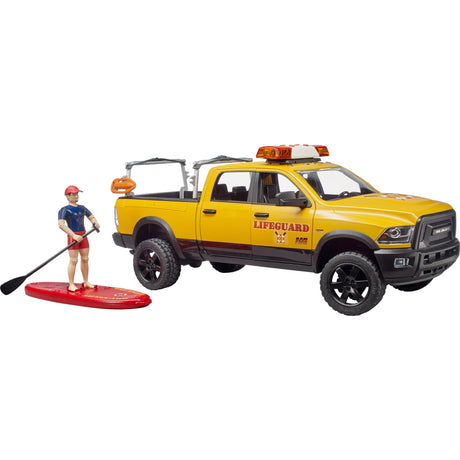 Voiture de brigade de sauvetage Bruder Dodge Ram 2500 avec modèle de véhicule de sauveteur (02506)