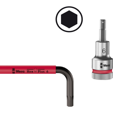 Wera 05073593001 950 spkl 9 sm n sb Clé Allen hexagonale plus multicolore 9 pièces - 1,5-10 mm