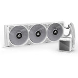 Refroidissement par eau Sharkoon s100 argb (blanc, connecteur de ventilateur PWM à 4 broches)
