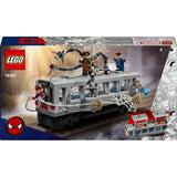 Lego super heros merveille 76321 scène de métro Spider-Man contre Docock